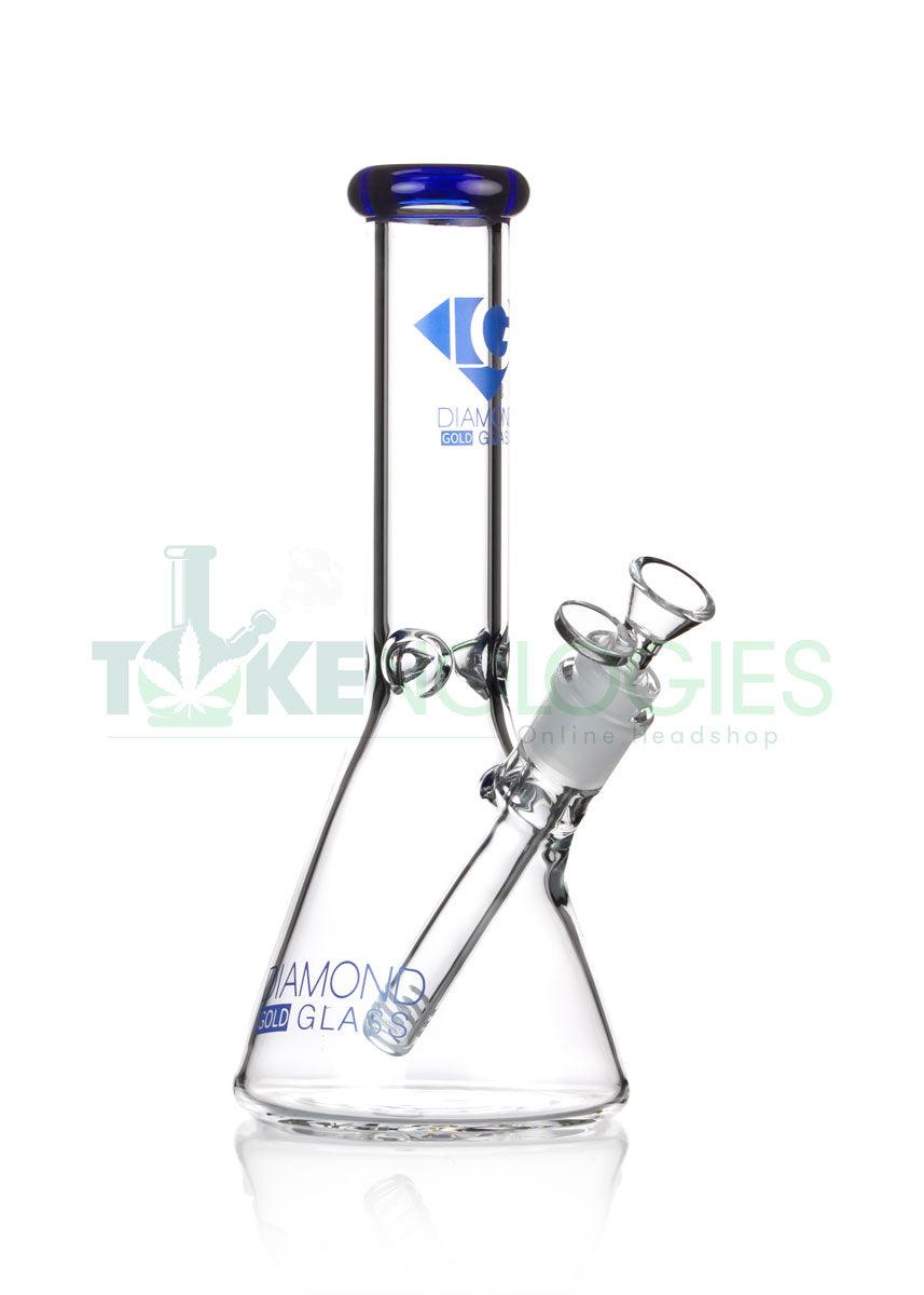 Diamond Glass 38mm beaker bong