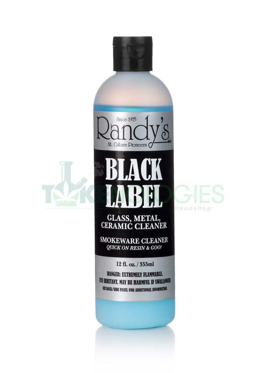 Randy's Black Label glass cleaner works excellent with ceramic, metal and glass. Works fast on cleaning your bongs, dab rigs, pipes and more