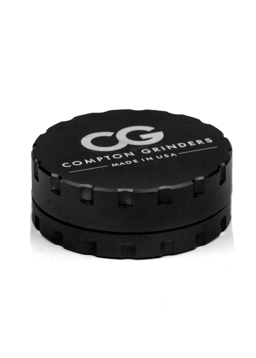 compton grinder puck 2 piece herb grinder