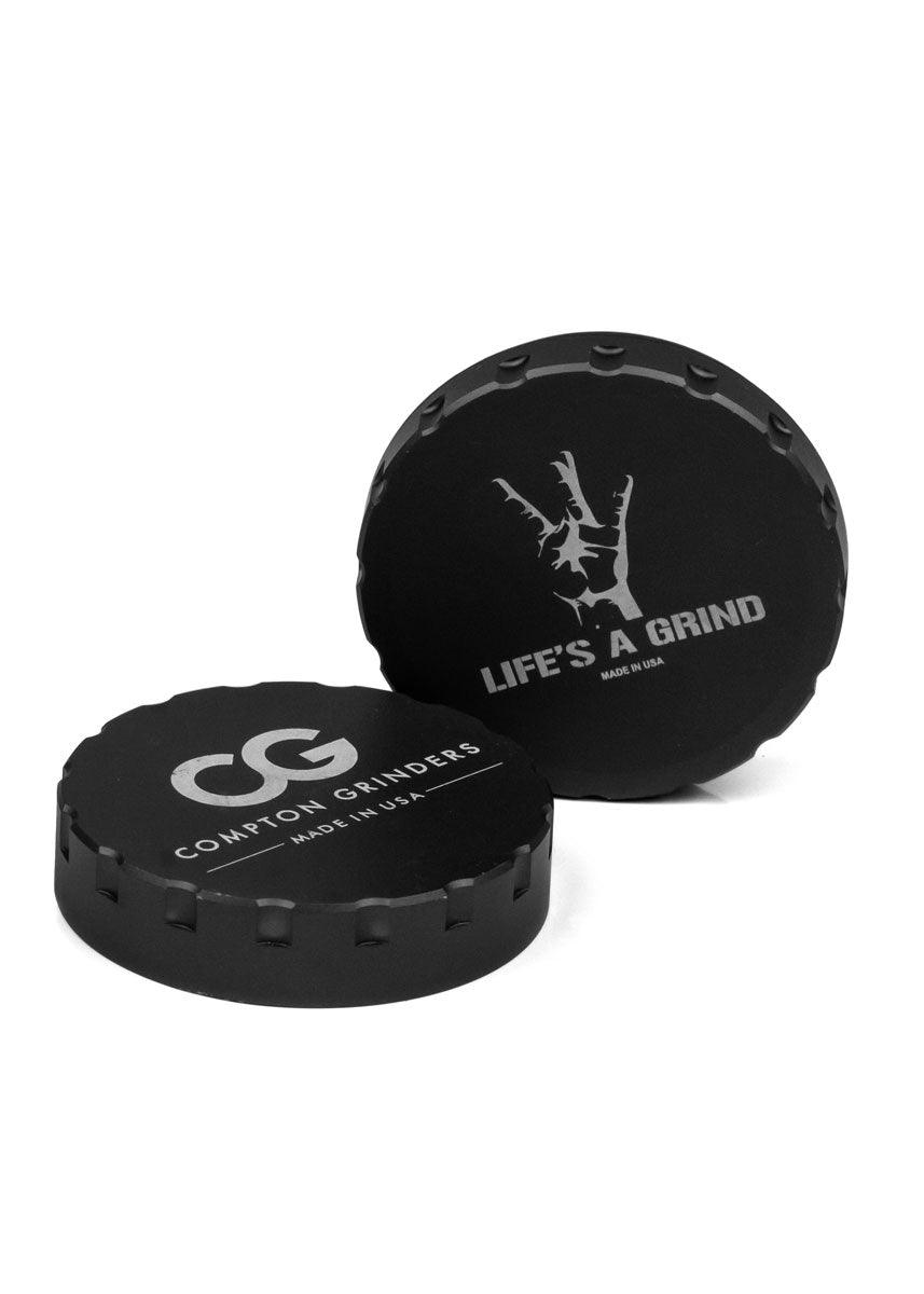 black compton grinders 2 pc grinder