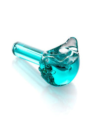 blue icy pipe