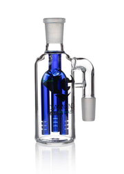 ash catcher in blue by diamond bongs