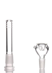 diamond glass downstem and bowl