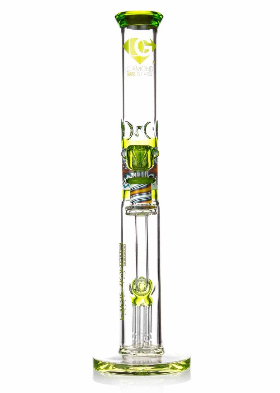 diamond glass straight pipe