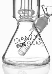 dg diamond glass mini beaker water pipe