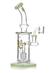 Diamond glass matrix perc dab rig