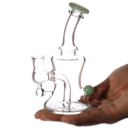 Mint green dab rig