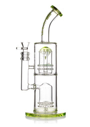 four showerhead percolators bongs by diamond glass