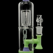 ROOR TECH BARREL BUBBLER 14" PURPLE & GREEN - Tokenologies