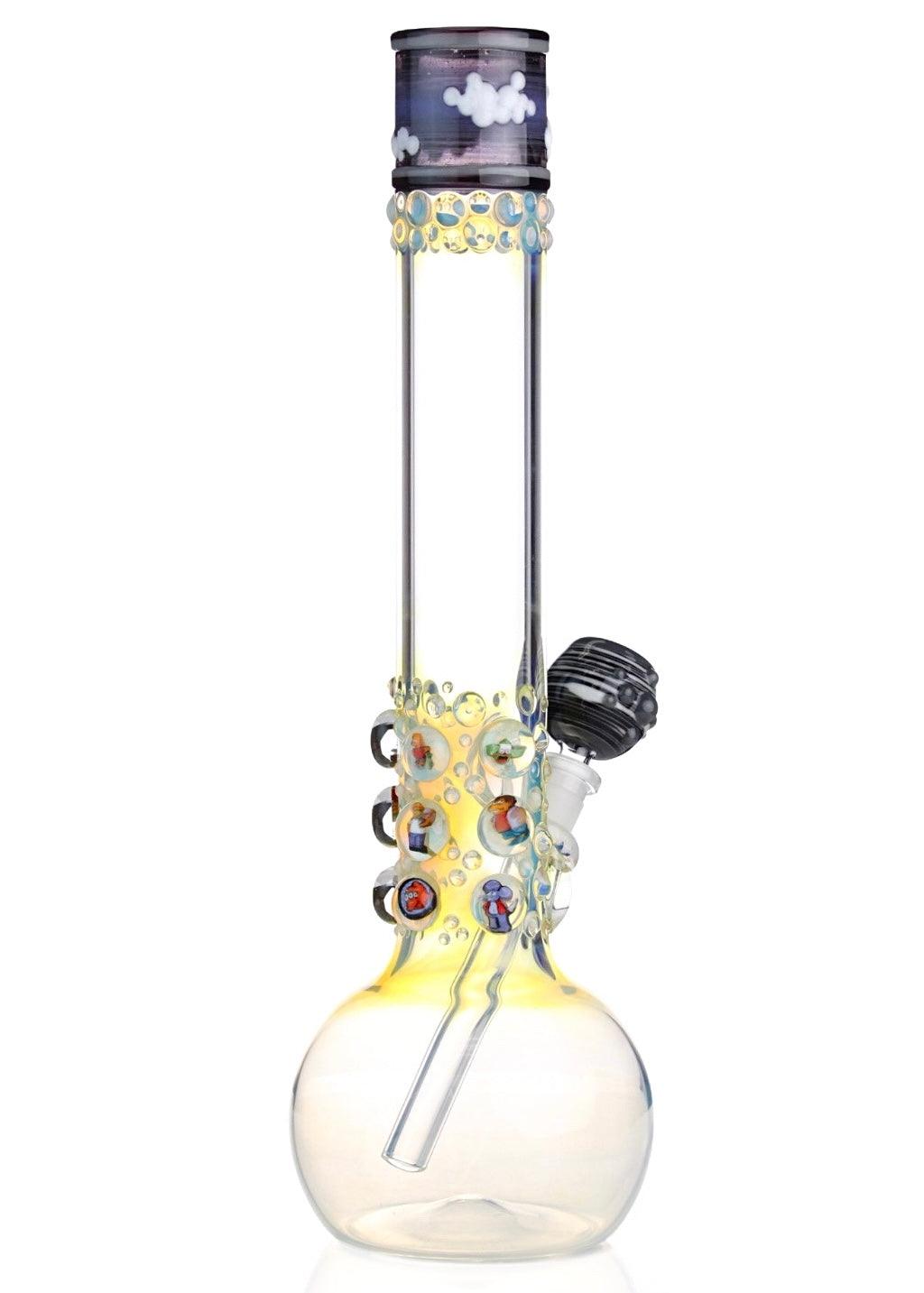 Trident Glass Simpsons Millies Fumed Bong - Tokenologies